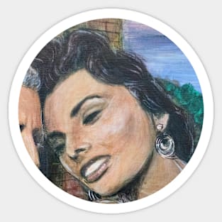 Sofia Loren Sticker